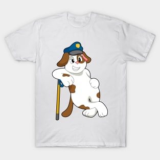 Dog Police officer Police hat T-Shirt